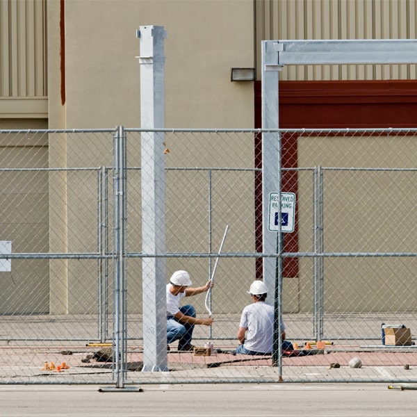 how much time can i rent the temporary fence for my construction site or event in Forada Minnesota